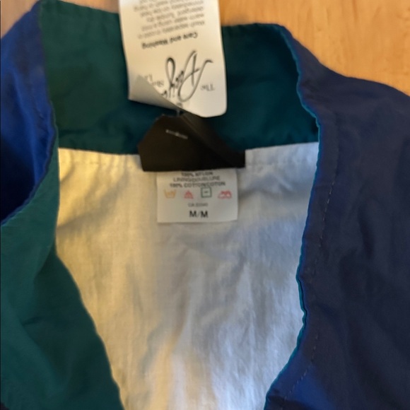 Vintage Blue Windbreaker Jacket NWT - Picture 5 of 9